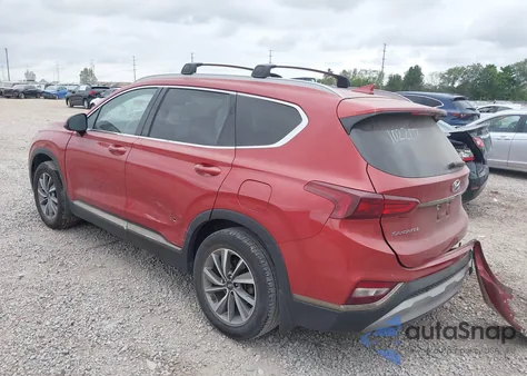 2019 Hyundai Santa Fe Sel Plus from USA, damaged, VIN 5NMS33AD7KH102207